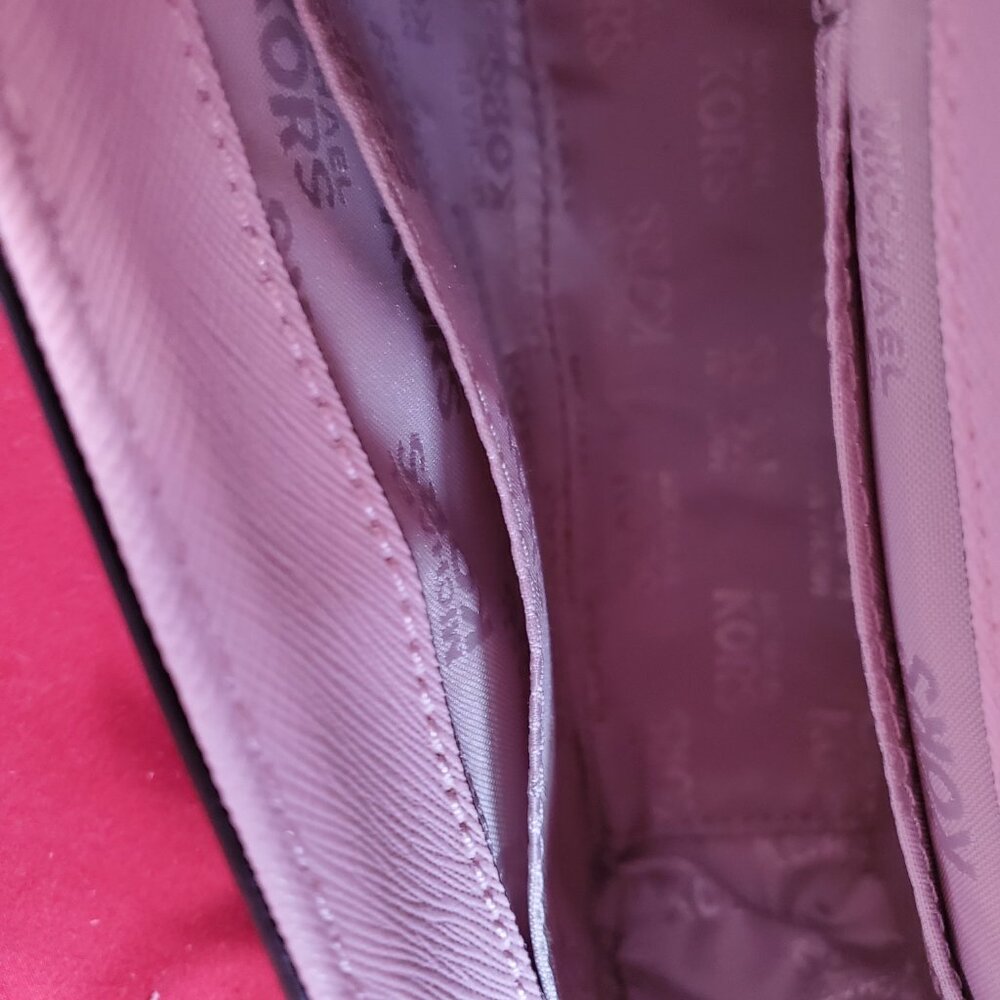 Michael Kors Tina Small Leather Clutch - Picture 16 of 16